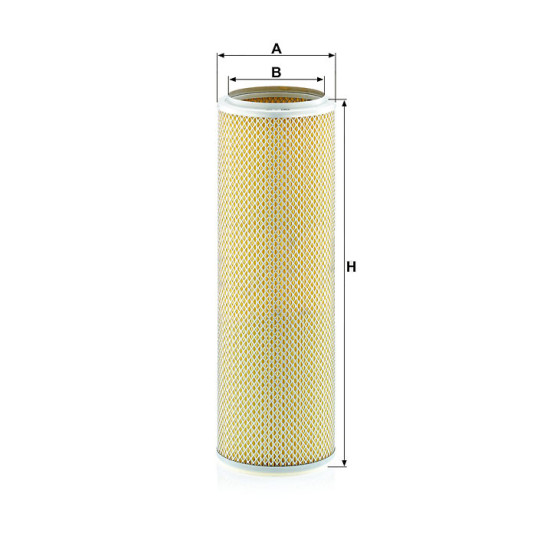 NB-AR000602 FILTRO ARIA BIOGAS 
