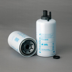 P550848 FUEL FILTER, WATER SEPARATOR SPIN-ON TWIST&DRAIN