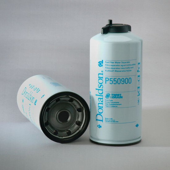 P550900 FILTRO CARBURANTI, SEPARATORE ACQUA AVVITABILE TWIST&DRAIN